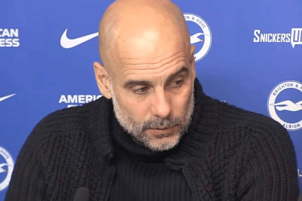 曼城客场4-0击败布莱顿后瓜迪奥拉:我们必须努力争取英超冠军